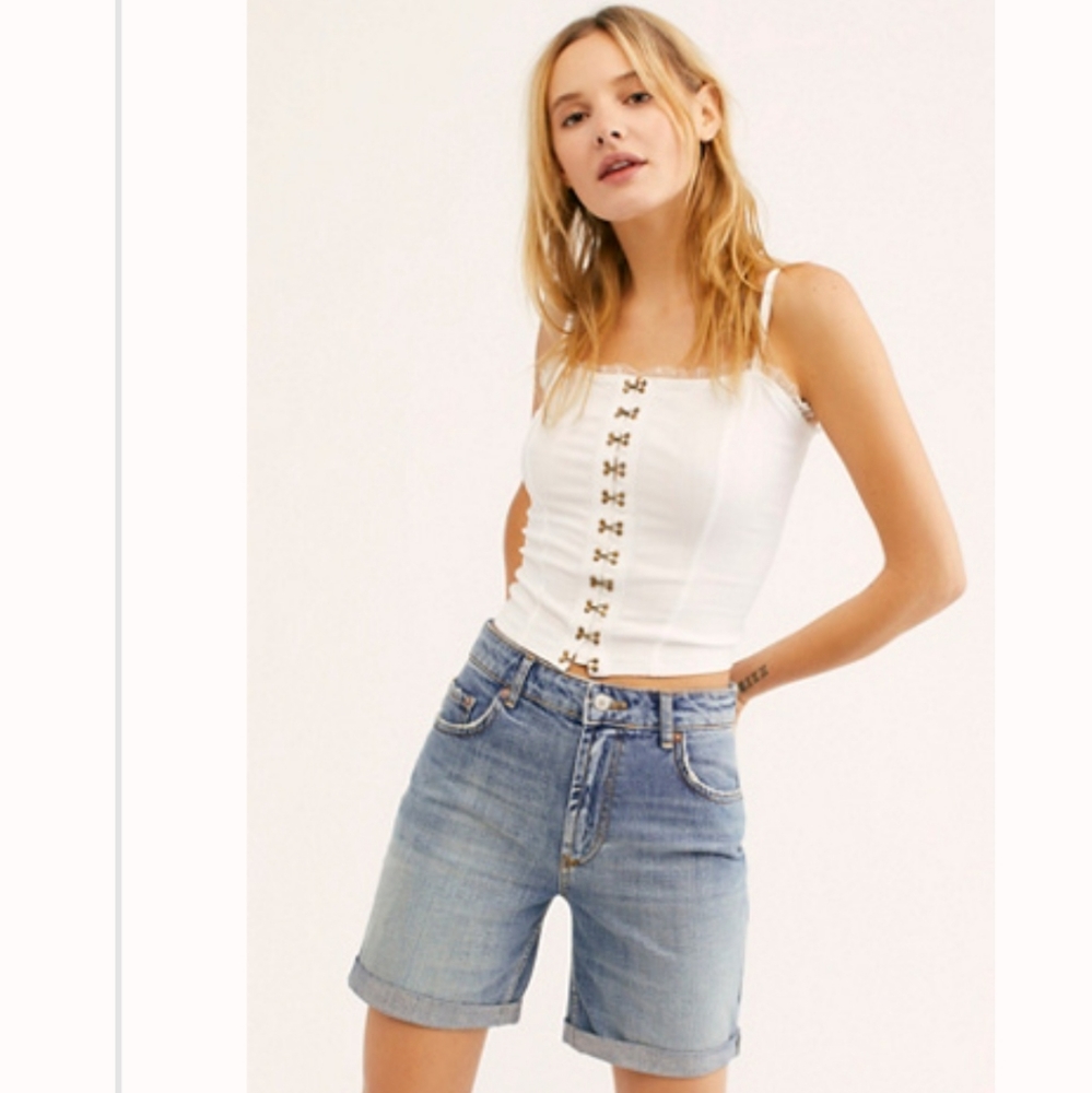 🌸 NWT Free People Ivy Long Shorts 🌸
